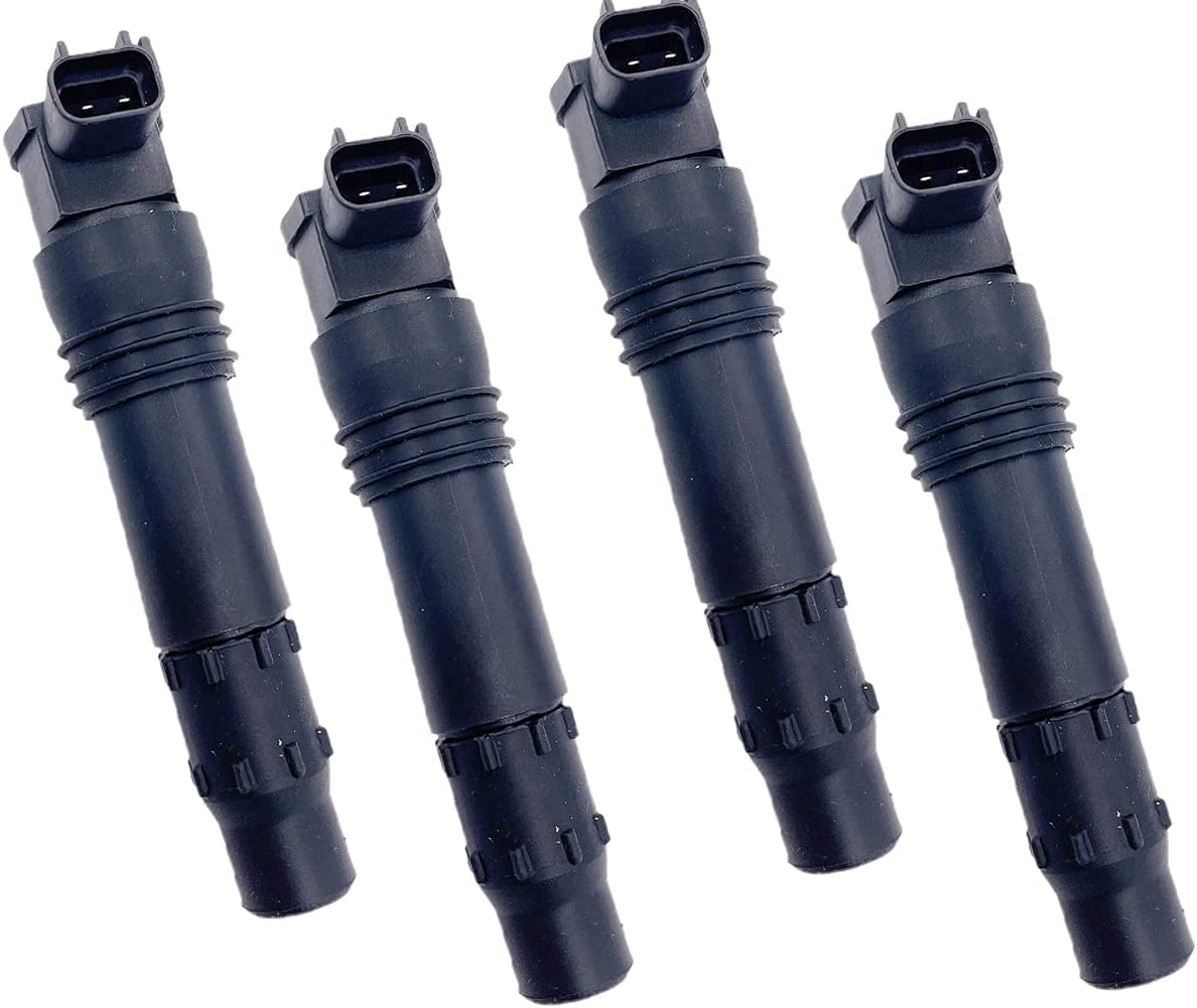 4Pieces Ignition Coil 129700-4580 1297004580 J0458 for KAWASAKI Versys 650 Ninja 650R EX650J EX650C EX650A Z750S ZR750K CBR 600RR