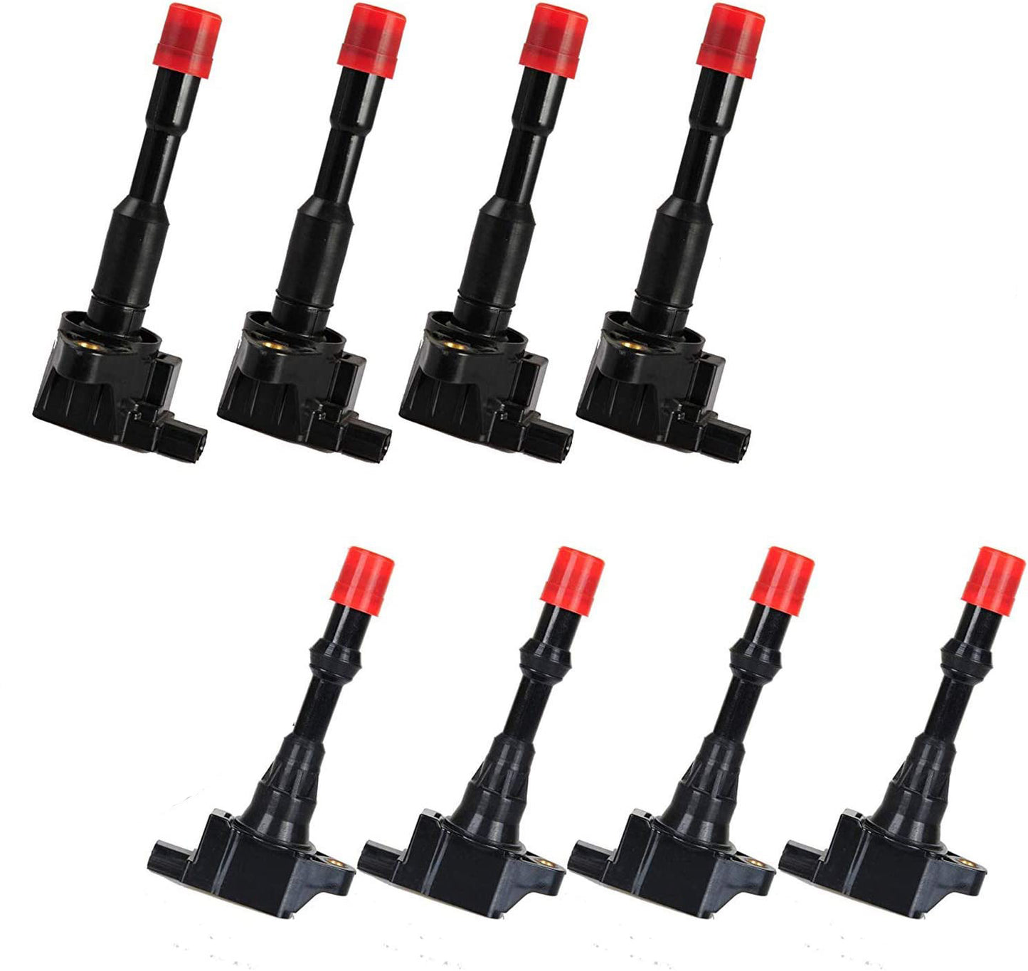 30520-PWA-003 30521-PWA-003 8PCS/LOT Front&Rear Ignition Coils For Honda Civic 7 8 VII VIII JAZZ FIT 2 3 II III 1.2 1.3 1.4L