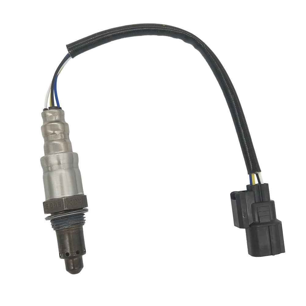 OEM-quality automotive oxygen sensor with wiring harness and connector for vehicle emission control