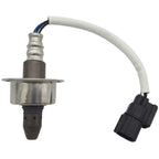 OEM-quality automotive oxygen sensor with wiring and connector on white background
