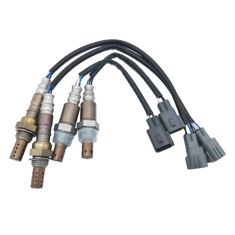 4Pcs Upstream and Downstream Oxygen O2 Sensors Compatible with Toyota 2007 2006 2005 Sequoia,2006 2005 Tundra,for 2007 2006 Toyota Land Cruiser Lexus Lx470 V8 4.7L 02 Sensor 234-9051 234-4260