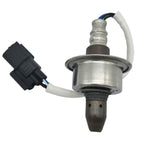 OEM-quality automotive oxygen sensor with black connector and metal sensor body