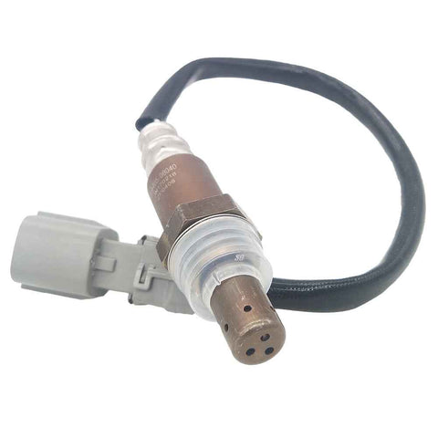 OEM oxygen sensor with wire and gray connector for automotive engine emissions control