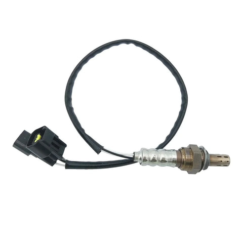OEM oxygen sensor with wire harness and black connector for automotive engine emissions