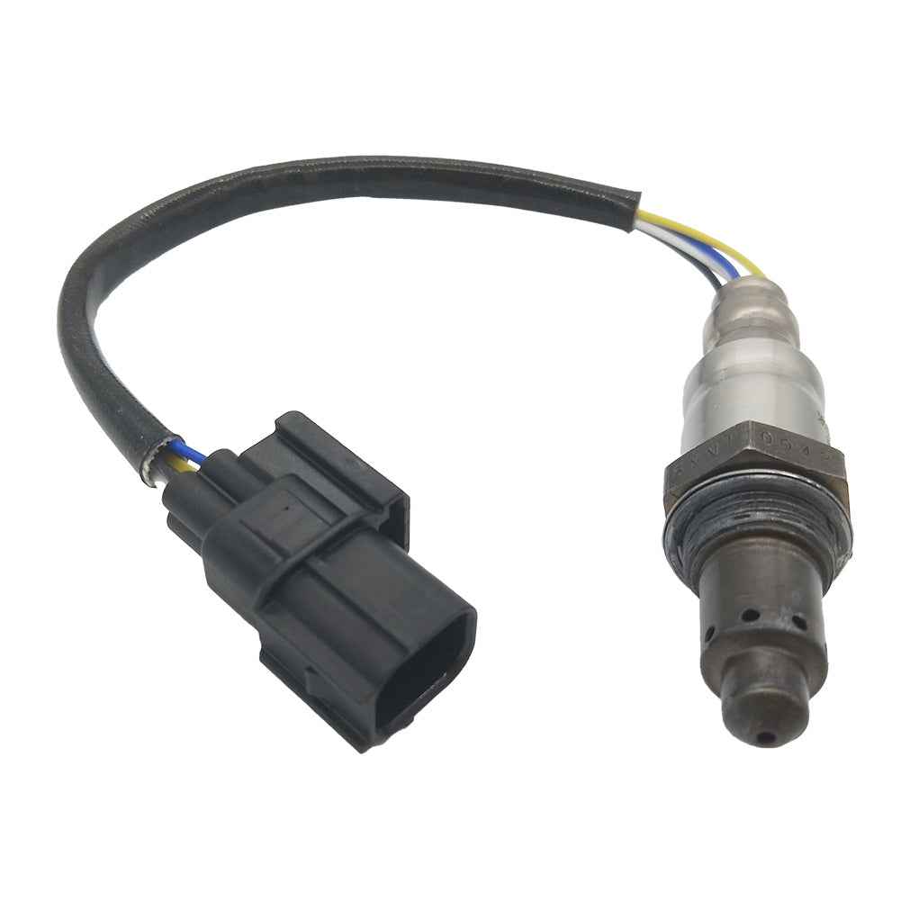 OEM oxygen sensor with black wiring and connector for automotive applications