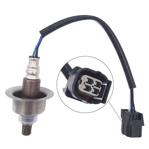 OEM oxygen sensor with wiring and plug connector for automotive applications displayed on a white background