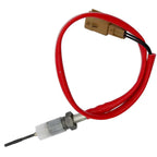 Automotive OEM quality engine temperature sensor with red wire harness and beige connector