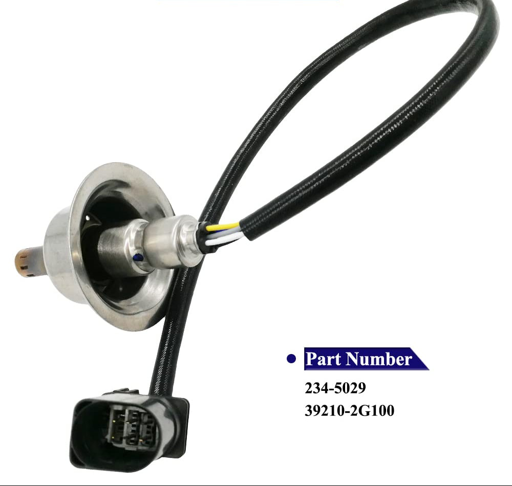 OEM-quality automotive oxygen sensor with wiring and connector, part number 234-5029 39210-2G100