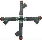 4Pcs Fuel Injectors for Chevrolet Malibu HHR Pontiac G6 2.2L 2.4L (2009-2012) | 12613163 FJ1064