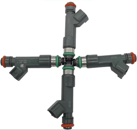 Suitable for 4Pcs Fuel Injectors for Chevrolet Malibu HHR Pontiac G6 2.2L 2.4L (09-12) | 12613163 FJ1064