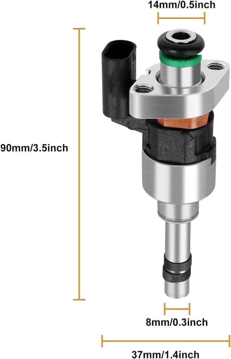 Fuel Injectors Nozzles for Chevy Equinox Malibu Cruze Encore GMC Terrain Buick Encore 2.4L Ecotec | 12644767 FJ1293
