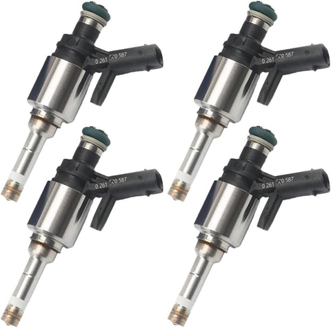 4Pcs Fuel Injector Set for VW Golf GTI Audi A4 Q5 2.0T (EA888 Gen3) | 06L906036J 06L906031B