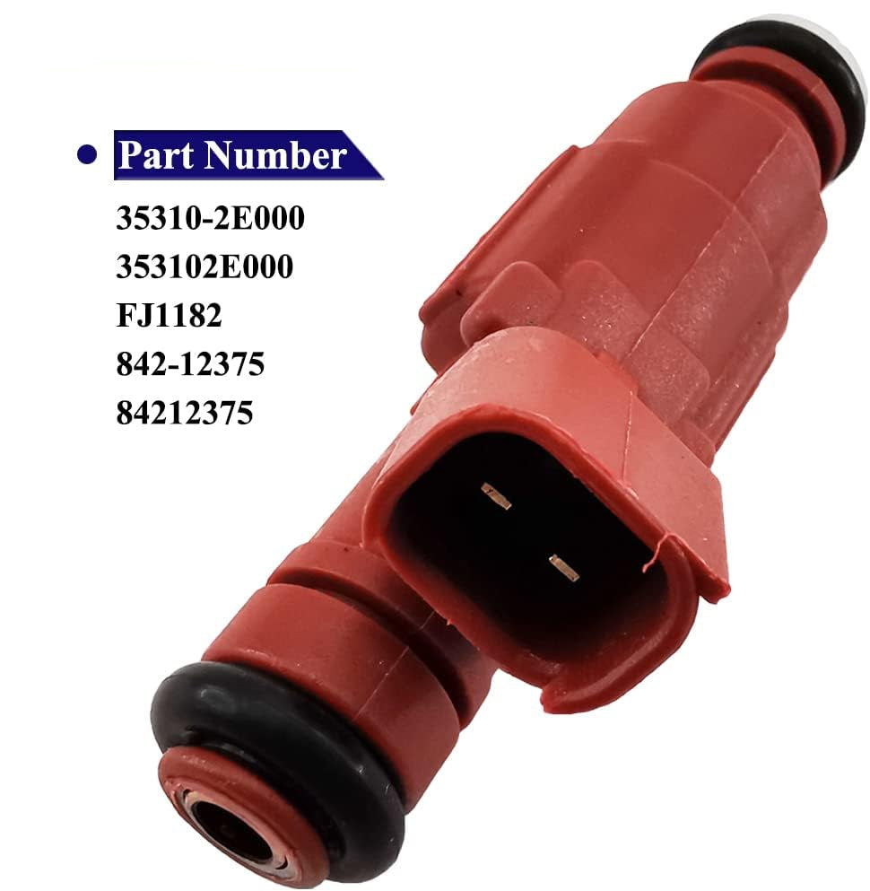 4Pcs Fuel Injector Set for Hyundai Elantra Kia Forte Soul 1.8L - 35310-2E000 FJ1182