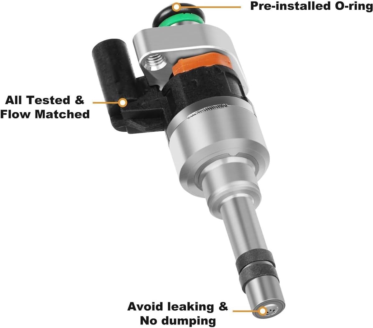 Fuel Injectors Nozzles for Chevy Equinox Malibu Cruze Encore GMC Terrain Buick Encore 2.4L Ecotec | 12644767 FJ1293