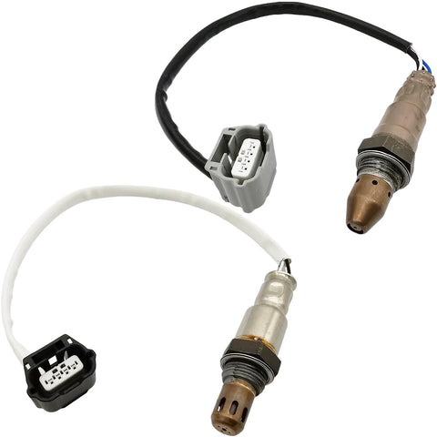 2Pcs Air Fuel Ratio & O2 Sensor for Nissan Sentra 1.8L (2013-2019) | 234-9134 234-4905