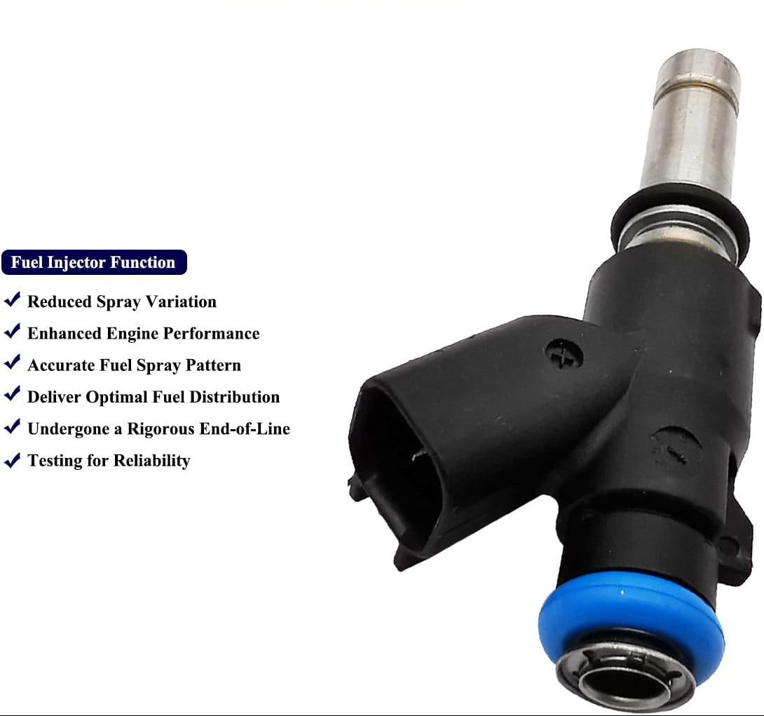 4Pcs Fuel Injector Set for Hyundai Accent Chevy Aveo 1.5L 1.6L - 25380933 FJ1043