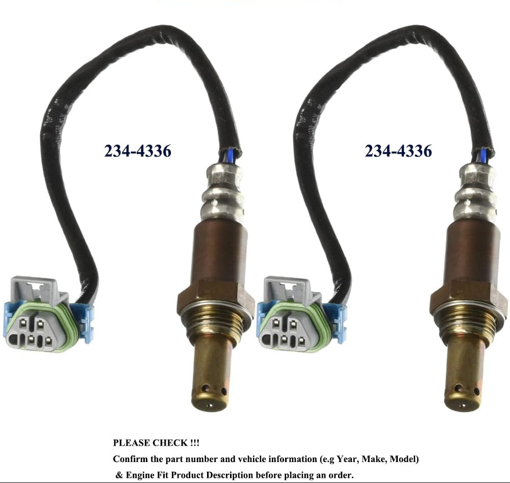 4Pcs O2 Sensor Set for Chevy Express GMC Savana 1500 2500 (2008-2014) 234-4336 234-4243