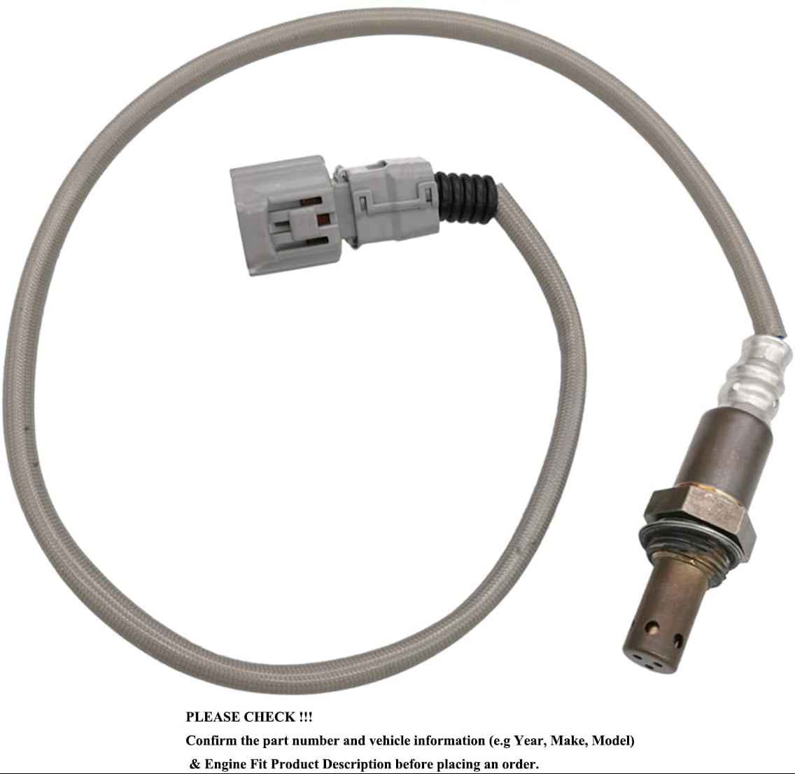 O2 Oxygen Sensor Downstream Sensor 2 Replacement for Highlander 3.3L-V6 2004-2007 for Lexus RX330 3.3L 2004-2006 RX350 3.5L 2007-2014 RX450h 3.5L 2010-2013 234-4509 89465-48180