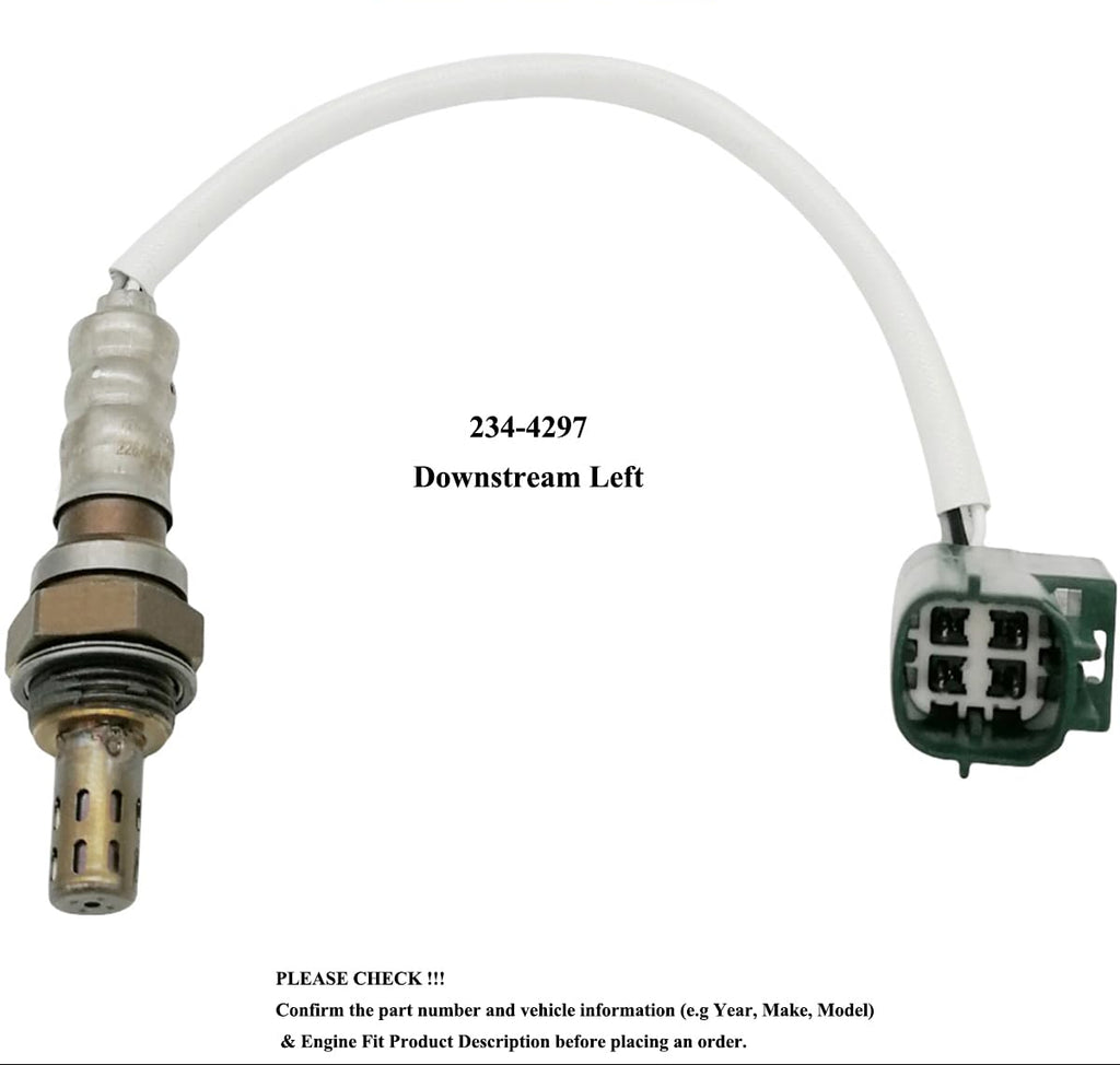 4Pcs Air Fuel Ratio & O2 Sensor Set for Nissan Pathfinder Frontier Xterra 4.0L (2007) | 234-9072 234-4297 234-4313