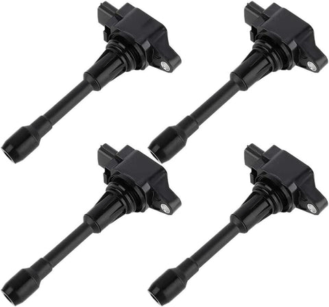 Suitable for 4Pcs Ignition Coil Pack for Nissan Altima Rogue Sentra 1.8L 2.5L | UF719
