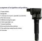 4Pcs Ignition Coil for Honda Jazz III (GK5) 1.5L (2014-2021) - 30520-55A-0051