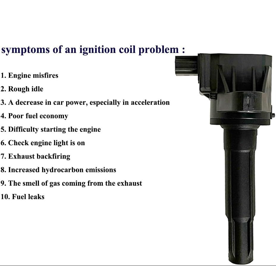 4Pcs Ignition Coil for Honda Jazz III (GK5) 1.5L (2014-2021) - 30520-55A-0051