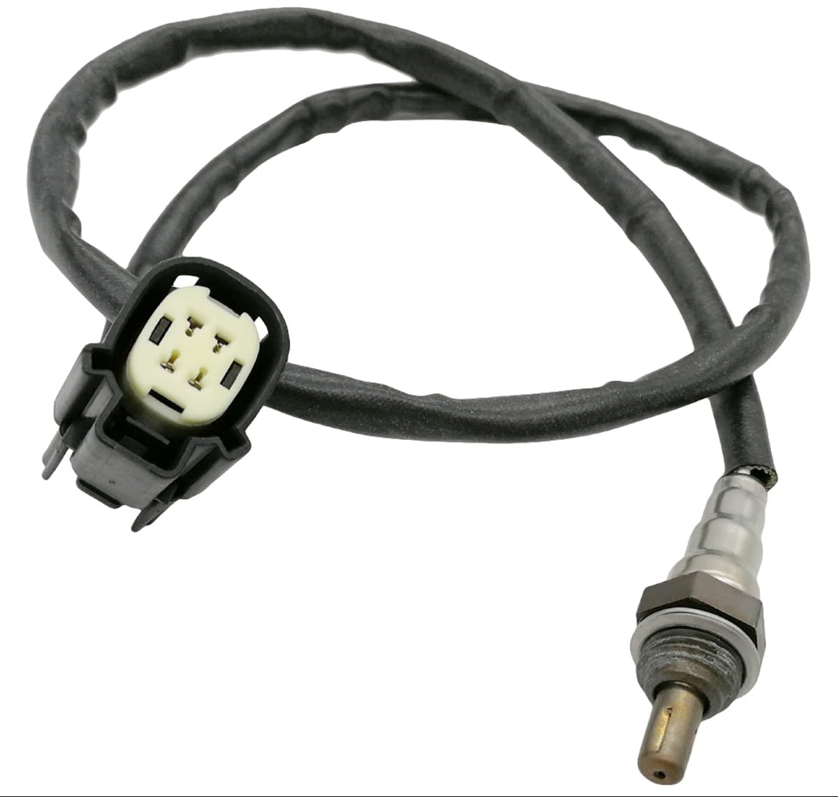 2Pcs 32700026 32700006 Upstream Downstream Oxygen O2 Sensor for Sportster 883 Super Low, Iron, for Sportster 1200 Custom, Super Low, Forty-Eight, Seventy-Two Front & Rear Sensor