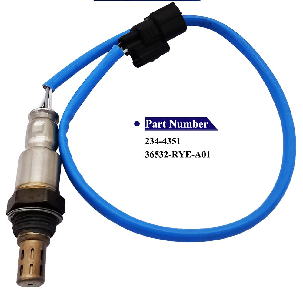 2Pcs Air Fuel Ratio & O2 Sensor for Acura MDX 3.7L (2007-2009) - 234-5053 234-4351