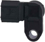 Black automotive sensor connector with mounting hole for vehicle ignition or fuel system
