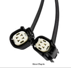 2Pcs Front & Rear Oxygen Sensor for Harley Davidson Sportster 883 1200 (2014-2022) | 32700026 32700006