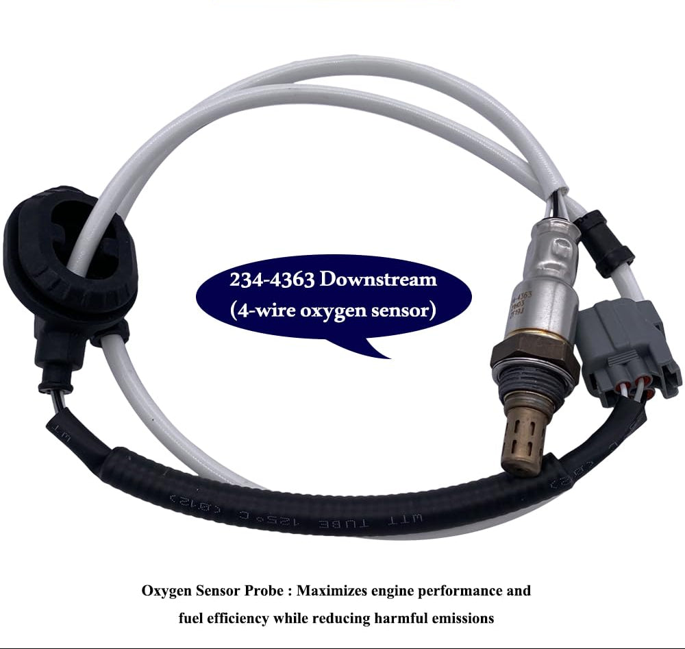 2Pcs Air Fuel Ratio & O2 Sensor for Acura TSX 2.4L (2004-2008) | 234-9066 234-4363