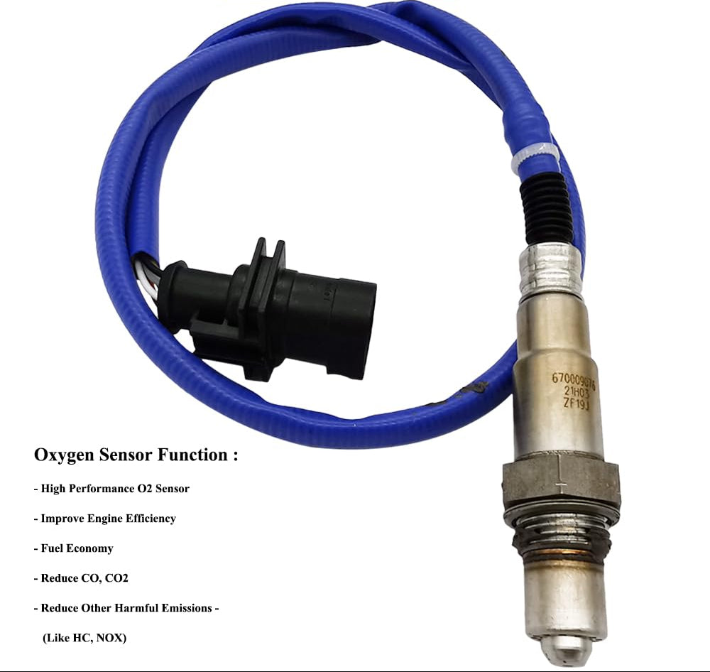 Suitable for Upstream Left Lambda O2 Sensor for Maserati Ghibli Quattroporte 3.0L V6 | 670009076