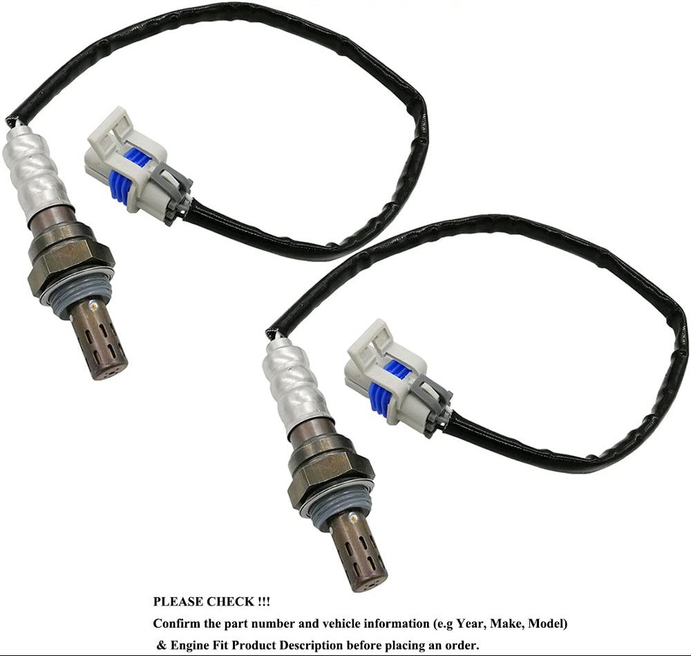 2Pcs Downstream O2 Sensor for Cadillac Escalade Chevy Silverado GMC Yukon - 234-4256