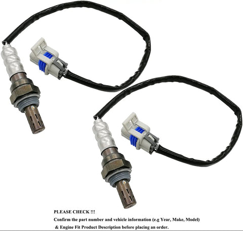 2Pcs Downstream O2 Sensor for Cadillac Escalade Chevy Silverado GMC Yukon | 234-4256