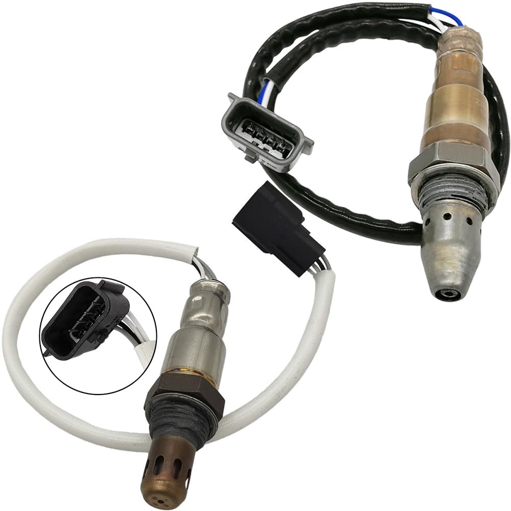 2Pcs Air Fuel Ratio & O2 Sensor for Nissan Rogue 2.5L (2014-2019) - 22693-4BA0A 226A0-9BF0B