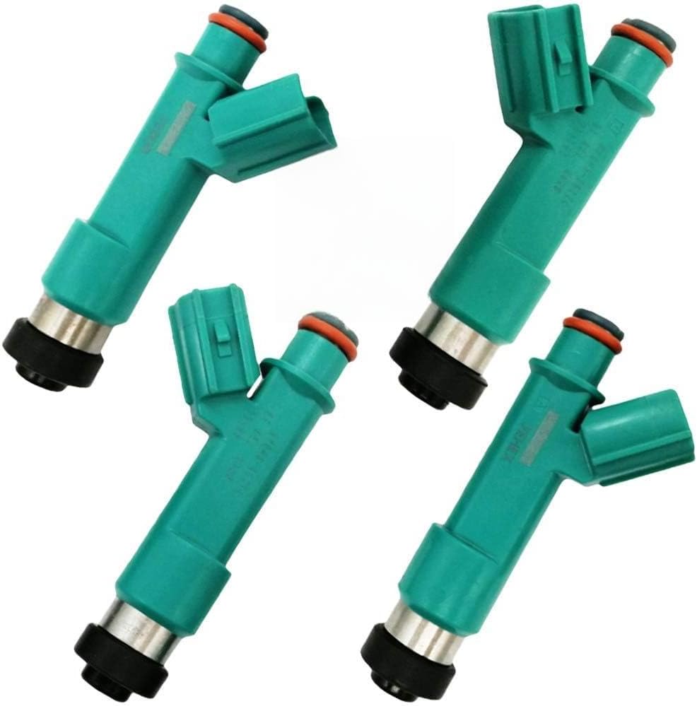 4Pcs Fuel Injector Set for Toyota Camry Highlander RAV4 2.4L - 23250-0H060 23250-28080