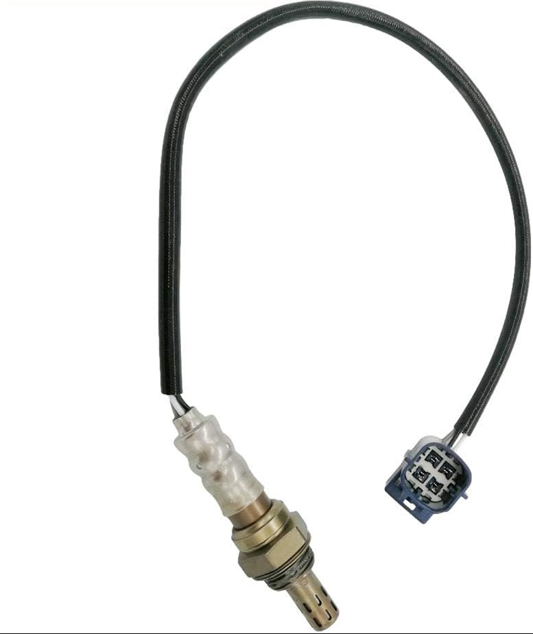 OEM-quality automotive oxygen sensor with wire harness and connector for vehicle emission control