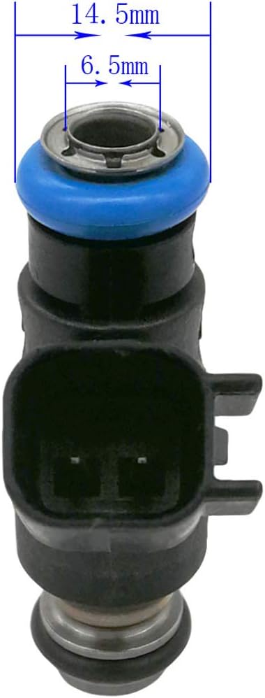 8Pcs FJ1089 12613412 Fuel Injectors Nozzles 4 Holes Engine for 2010-2013 Chevrolet Silverado 1500 2500 HD Cadillac Escalade 6.0 vortec V8 Engine