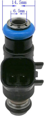 8Pcs FJ1089 12613412 Fuel Injectors Nozzles 4 Holes Engine for 2010-2013 Chevrolet Silverado 1500 2500 HD Cadillac Escalade 6.0 vortec V8 Engine