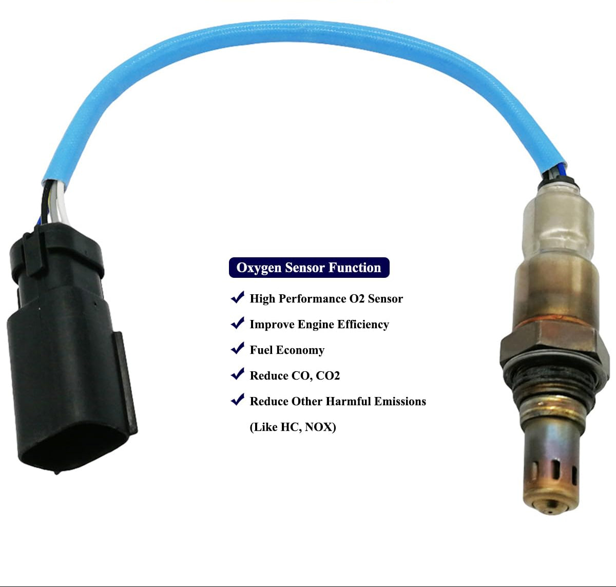 2Pcs Upstream Wideband O2 Sensor for Ford F-150 Explorer Mustang 3.5L 3.7L - BL3Z-9F472-A