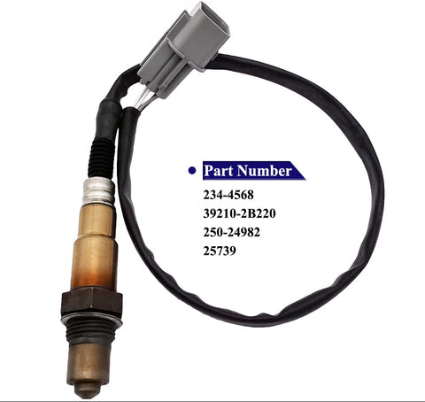 2Pcs Air Fuel Ratio Sensor for Hyundai Accent Veloster Kia Rio 1.6L (2012-2017) | 234-5055  234-4568
