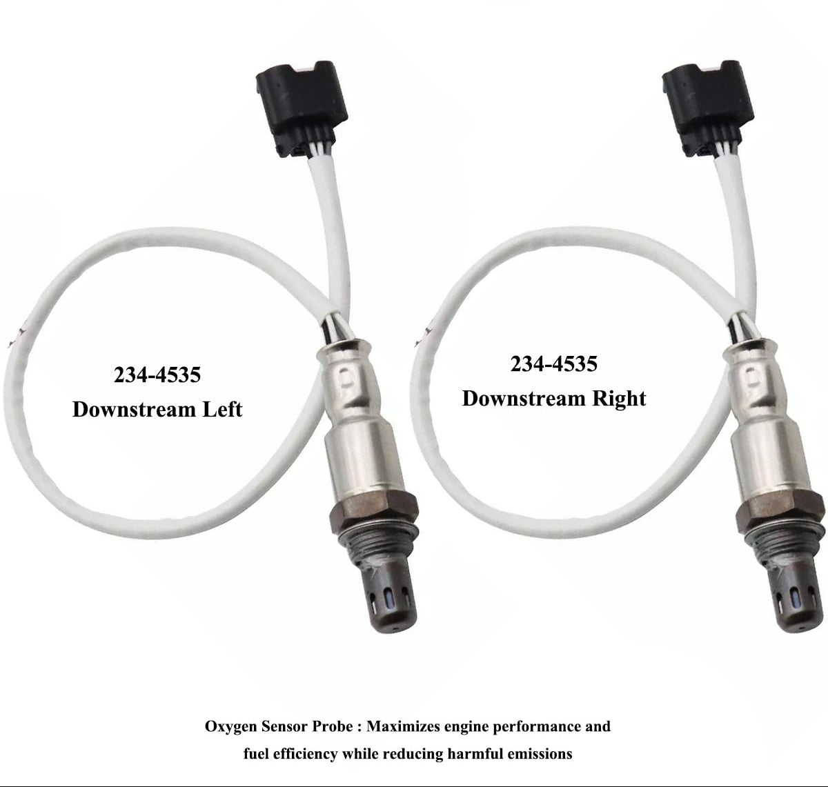 4Pcs O2 Sensor for Nissan 370Z Infiniti Q40 Q60 QX70 Q50 Q70 Q70L QX50 (2015-2020) | 234-9148 234-4535