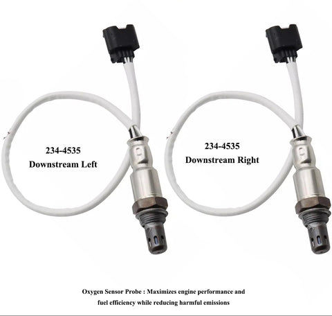 4Pcs O2 Sensor for Nissan 370Z Infiniti Q40 Q60 QX70 Q50 Q70 Q70L QX50 (2015-2020) | 234-9148 234-4535
