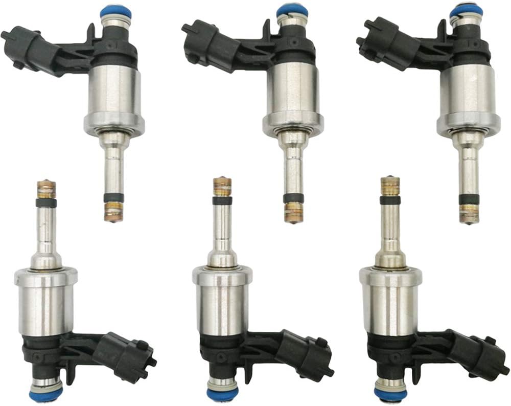 6Pcs Fuel Injectors for Buick Enclave Chevy Traverse GMC Acadia 3.6L V6 (2009-2013) | 12638530 FJ994 12669384