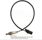 OEM-quality automotive oxygen sensor with black wiring harness and connector for vehicle engine monitoring