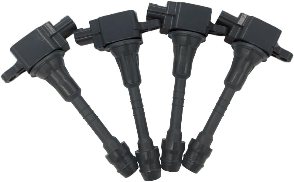4Pcs Ignition Coil Kit for Nissan Sentra 1.8L (2001-2006) - UF351 22448-6N002 22448-6N011 22448-6N015