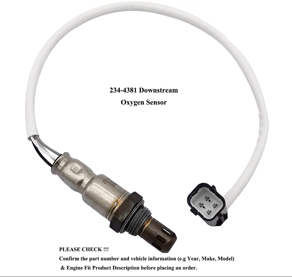 4PCS 234-5095 234-4381 O2 Sensor Upstream Sensor 1+ Downstream Lambda Sensor for Infiniti QX56 5.6L 2014 QX80 5.6L 2011-2013 22693-1LA0C 226931MC0A 226931MC0B 22690ED000 226A0EN21A