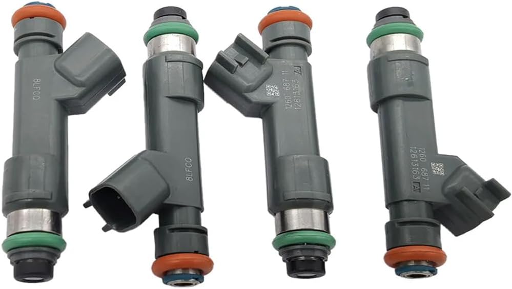 Suitable for 4Pcs Fuel Injectors for Chevrolet Malibu HHR Pontiac G6 2.2L 2.4L (09-12) | 12613163 FJ1064
