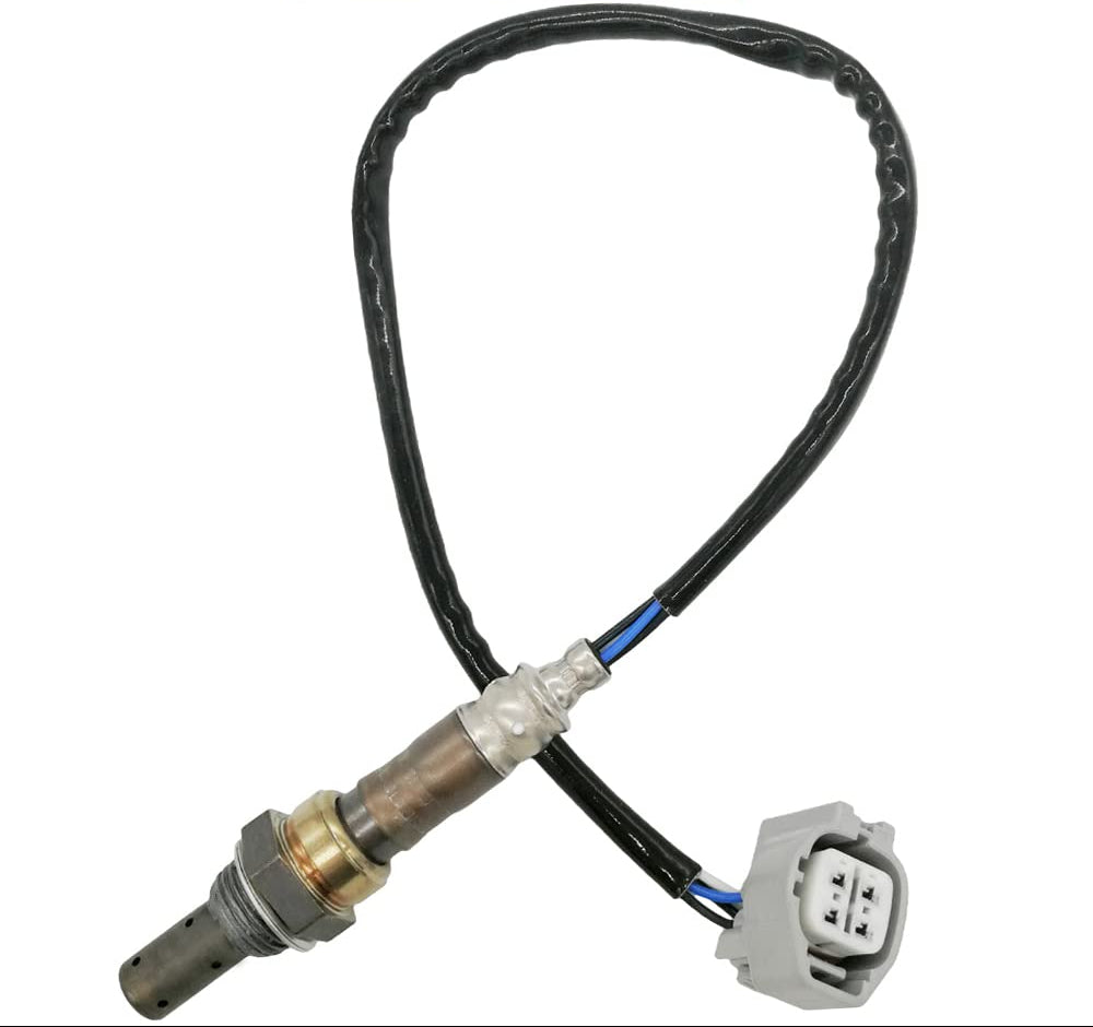 OEM-quality automotive oxygen sensor with wire harness and connector for vehicle emissions control