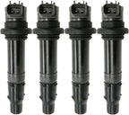Suitable for 4Pcs Ignition Coil for Yamaha YZF-R1 R6 Vmax 1700 FZ1 (2002-2016) | F6T558